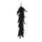 4ft. Artificial Real Touch Halloween Black Norfolk Island Pine Garland with Natural Look